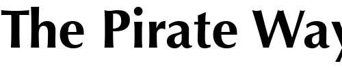 Font : OptimaLTStd-Bold Custom Text : The Pirate Way Test your own text here Click to download or to view this font on a tshirt that can be custom printed in Bali