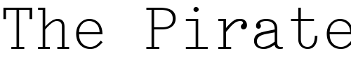Font : OptimusCTT Custom Text : The Pirate Way Test your own text here Click to download or to view this font on a tshirt that can be custom printed in Bali
