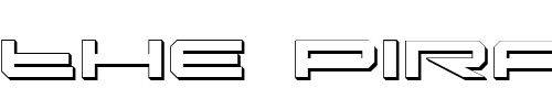 Font : Oramac-Shadow Custom Text : The Pirate Way Test your own text here Click to download or to view this font on a tshirt that can be custom printed in Bali