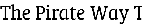 Font : Oranda-Condensed-GX-BT Custom Text : The Pirate Way Test your own text here Click to download or to view this font on a tshirt that can be custom printed in Bali