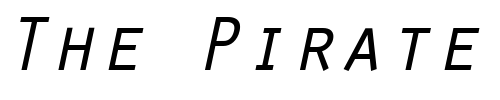 Font : Orator-LT-Slanted Custom Text : The Pirate Way Test your own text here Click to download or to view this font on a tshirt that can be custom printed in Bali