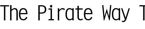 Font : Orator15-BT Custom Text : The Pirate Way Test your own text here Click to download or to view this font on a tshirt that can be custom printed in Bali