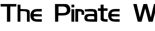 Font : Orbit-Bold Custom Text : The Pirate Way Test your own text here Click to download or to view this font on a tshirt that can be custom printed in Bali