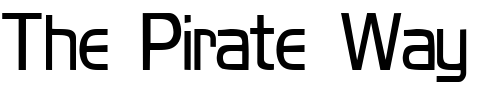 Font : Orbit-Condensed-Normal Custom Text : The Pirate Way Test your own text here Click to download or to view this font on a tshirt that can be custom printed in Bali