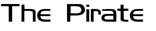 Font : Orbit-Extended-Normal Custom Text : The Pirate Way Test your own text here Click to download or to view this font on a tshirt that can be custom printed in Bali