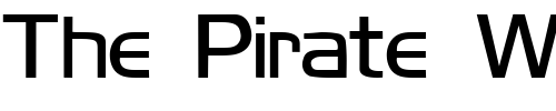 Font : Orbit-Normal Custom Text : The Pirate Way Test your own text here Click to download or to view this font on a tshirt that can be custom printed in Bali