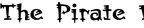 Font : Orbus-Multiserif Custom Text : The Pirate Way Test your own text here Click to download or to view this font on a tshirt that can be custom printed in Bali