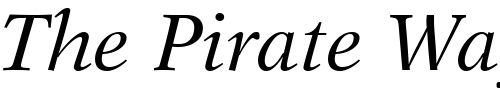 Font : Orchid-SSi-Italic Custom Text : The Pirate Way Test your own text here Click to download or to view this font on a tshirt that can be custom printed in Bali