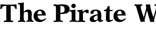 Font : OrchidBlackSSK Custom Text : The Pirate Way Test your own text here Click to download or to view this font on a tshirt that can be custom printed in Bali