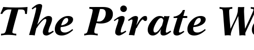 Font : OrchidBlackSSK-Italic Custom Text : The Pirate Way Test your own text here Click to download or to view this font on a tshirt that can be custom printed in Bali