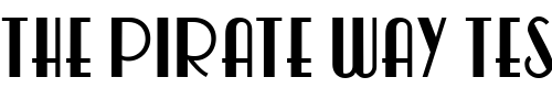 Font : OrielModern-Regular Custom Text : The Pirate Way Test your own text here Click to download or to view this font on a tshirt that can be custom printed in Bali