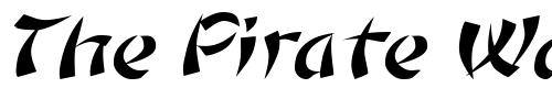 Font : Orient1-Extended-Italic Custom Text : The Pirate Way Test your own text here Click to download or to view this font on a tshirt that can be custom printed in Bali