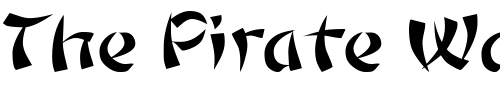Font : Orient1-Extended-Normal Custom Text : The Pirate Way Test your own text here Click to download or to view this font on a tshirt that can be custom printed in Bali