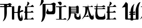Font : Orient2-Condensed-Normal Custom Text : The Pirate Way Test your own text here Click to download or to view this font on a tshirt that can be custom printed in Bali