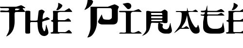 Font : Orient2-Normal Custom Text : The Pirate Way Test your own text here Click to download or to view this font on a tshirt that can be custom printed in Bali
