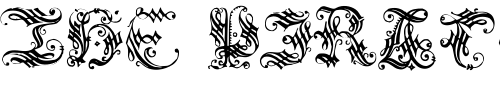 Font : OrnamentalInitial Custom Text : The Pirate Way Test your own text here Click to download or to view this font on a tshirt that can be custom printed in Bali