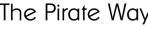 Font : Ornitons-Xlight Custom Text : The Pirate Way Test your own text here Click to download or to view this font on a tshirt that can be custom printed in Bali