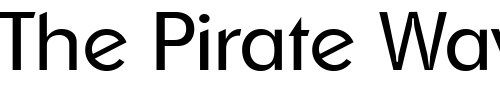 Font : OrnitonsLH-Regular Custom Text : The Pirate Way Test your own text here Click to download or to view this font on a tshirt that can be custom printed in Bali