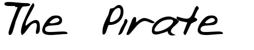 Font : OrsonsHand-Regular Custom Text : The Pirate Way Test your own text here Click to download or to view this font on a tshirt that can be custom printed in Bali