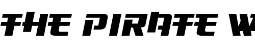 Font : Osaka-Sans-Serif Custom Text : The Pirate Way Test your own text here Click to download or to view this font on a tshirt that can be custom printed in Bali