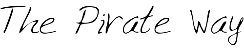 Font : OscarsHand-Regular Custom Text : The Pirate Way Test your own text here Click to download or to view this font on a tshirt that can be custom printed in Bali