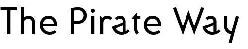 Font : Ottomat-Regular Custom Text : The Pirate Way Test your own text here Click to download or to view this font on a tshirt that can be custom printed in Bali
