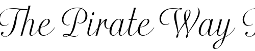 Font : OttumHmk Custom Text : The Pirate Way Test your own text here Click to download or to view this font on a tshirt that can be custom printed in Bali