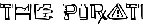 Font : OuchOuch Custom Text : The Pirate Way Test your own text here Click to download or to view this font on a tshirt that can be custom printed in Bali