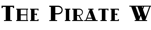 Font : Ouijadork Custom Text : The Pirate Way Test your own text here Click to download or to view this font on a tshirt that can be custom printed in Bali