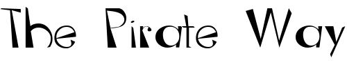 Font : Outhaus-A Custom Text : The Pirate Way Test your own text here Click to download or to view this font on a tshirt that can be custom printed in Bali