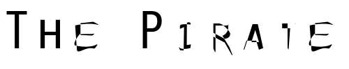 Font : Outsidein Custom Text : The Pirate Way Test your own text here Click to download or to view this font on a tshirt that can be custom printed in Bali