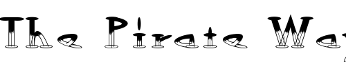 Font : OutwestHalfEmpty Custom Text : The Pirate Way Test your own text here Click to download or to view this font on a tshirt that can be custom printed in Bali