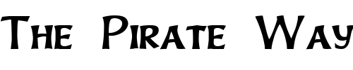 Font : Ovalico-41-DB Custom Text : The Pirate Way Test your own text here Click to download or to view this font on a tshirt that can be custom printed in Bali