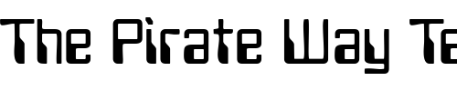 Font : OverdraftSSK Custom Text : The Pirate Way Test your own text here Click to download or to view this font on a tshirt that can be custom printed in Bali