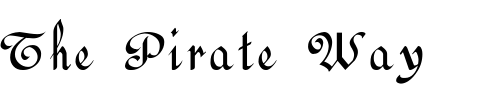 Font : Oxford-SemiBold Custom Text : The Pirate Way Test your own text here Click to download or to view this font on a tshirt that can be custom printed in Bali