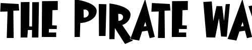 Font : Oyster-Bar-BTN-Exp-Bold Custom Text : The Pirate Way Test your own text here Click to download or to view this font on a tshirt that can be custom printed in Bali
