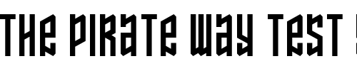 Font : Ozone-Layer Custom Text : The Pirate Way Test your own text here Click to download or to view this font on a tshirt that can be custom printed in Bali