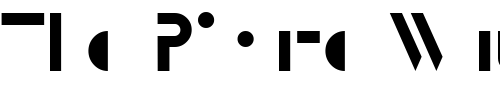 Font : P22-Bifur-C Custom Text : The Pirate Way Test your own text here Click to download or to view this font on a tshirt that can be custom printed in Bali