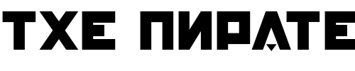 Font : P22-Constructivist-Cyrillic Custom Text : The Pirate Way Test your own text here Click to download or to view this font on a tshirt that can be custom printed in Bali