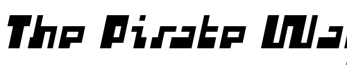 Font : P22-Cusp-Square-Slant Custom Text : The Pirate Way Test your own text here Click to download or to view this font on a tshirt that can be custom printed in Bali