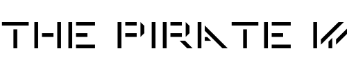 Font : P22-DeStijl-Stencil Custom Text : The Pirate Way Test your own text here Click to download or to view this font on a tshirt that can be custom printed in Bali