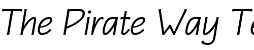 Font : P22-Eaglefeather-Italic Custom Text : The Pirate Way Test your own text here Click to download or to view this font on a tshirt that can be custom printed in Bali