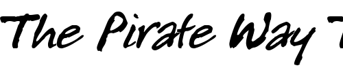 Font : P22-Freely Custom Text : The Pirate Way Test your own text here Click to download or to view this font on a tshirt that can be custom printed in Bali