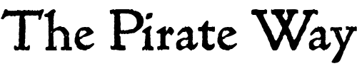 Font : P22-Morris-Golden Custom Text : The Pirate Way Test your own text here Click to download or to view this font on a tshirt that can be custom printed in Bali