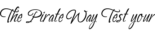 Font : P22-Petemoss Custom Text : The Pirate Way Test your own text here Click to download or to view this font on a tshirt that can be custom printed in Bali