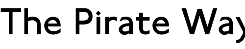 Font : P22JohnstonUnderground Custom Text : The Pirate Way Test your own text here Click to download or to view this font on a tshirt that can be custom printed in Bali