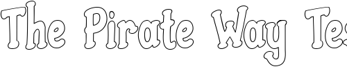 Font : PC-Alphabet-Soup Custom Text : The Pirate Way Test your own text here Click to download or to view this font on a tshirt that can be custom printed in Bali