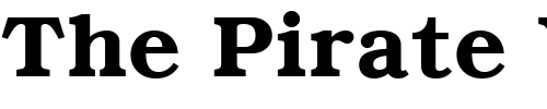Font : PC-Brussels-Demi Custom Text : The Pirate Way Test your own text here Click to download or to view this font on a tshirt that can be custom printed in Bali