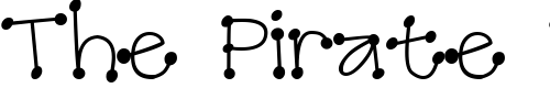 Font : PC-Dot Custom Text : The Pirate Way Test your own text here Click to download or to view this font on a tshirt that can be custom printed in Bali