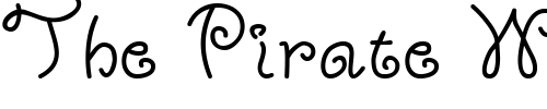 Font : PC-Jump-Rope Custom Text : The Pirate Way Test your own text here Click to download or to view this font on a tshirt that can be custom printed in Bali